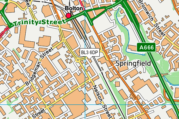 BL3 6DP map - OS VectorMap District (Ordnance Survey) BL3 6DP map - OS VectorMap District (Ordnance Survey)