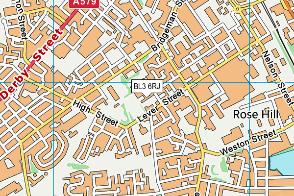 BL3 6RJ map - OS VectorMap District (Ordnance Survey) BL3 6RJ map - OS VectorMap District (Ordnance Survey)