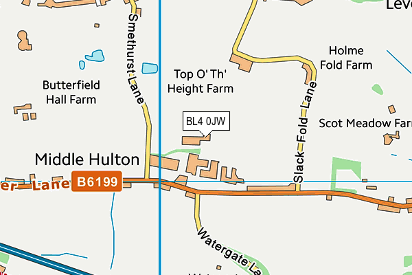 BL4 0JW map - OS VectorMap District (Ordnance Survey) BL4 0JW map - OS VectorMap District (Ordnance Survey)