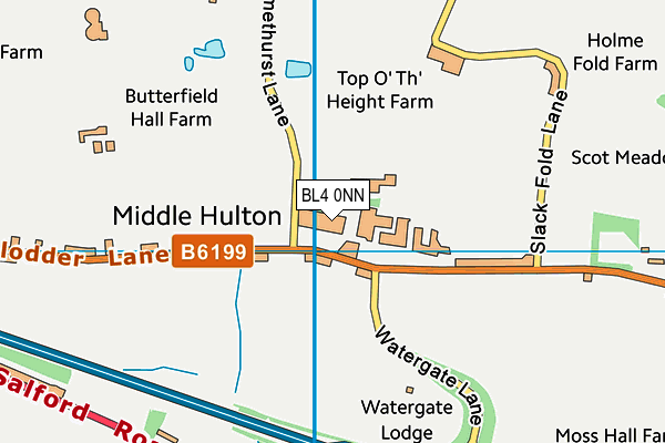 BL4 0NN map - OS VectorMap District (Ordnance Survey) BL4 0NN map - OS VectorMap District (Ordnance Survey)
