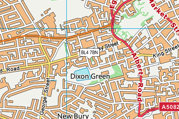 BL4 7BN map - OS VectorMap District (Ordnance Survey) BL4 7BN map - OS VectorMap District (Ordnance Survey)
