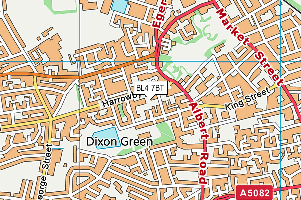 BL4 7BT map - OS VectorMap District (Ordnance Survey) BL4 7BT map - OS VectorMap District (Ordnance Survey)