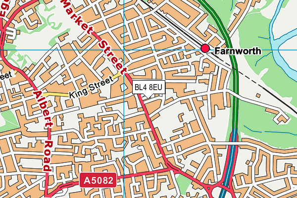 BL4 8EU map - OS VectorMap District (Ordnance Survey) BL4 8EU map - OS VectorMap District (Ordnance Survey)