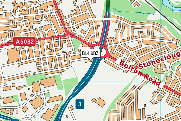 BL4 9BZ map - OS VectorMap District (Ordnance Survey) BL4 9BZ map - OS VectorMap District (Ordnance Survey)