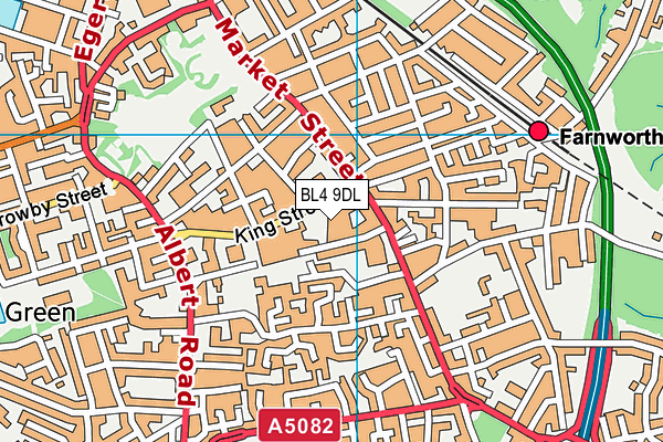 BL4 9DL map - OS VectorMap District (Ordnance Survey) BL4 9DL map - OS VectorMap District (Ordnance Survey)