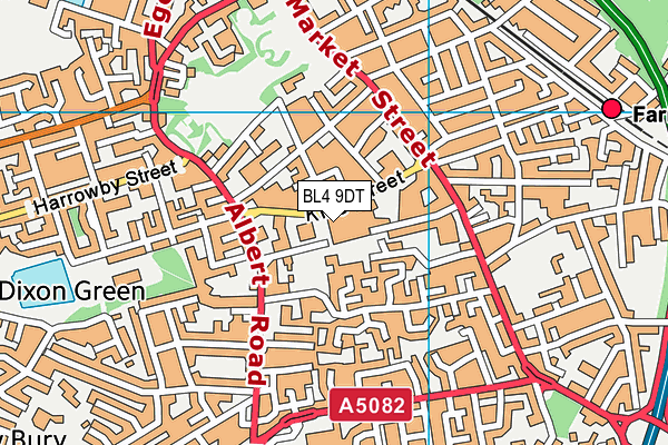 BL4 9DT map - OS VectorMap District (Ordnance Survey) BL4 9DT map - OS VectorMap District (Ordnance Survey)