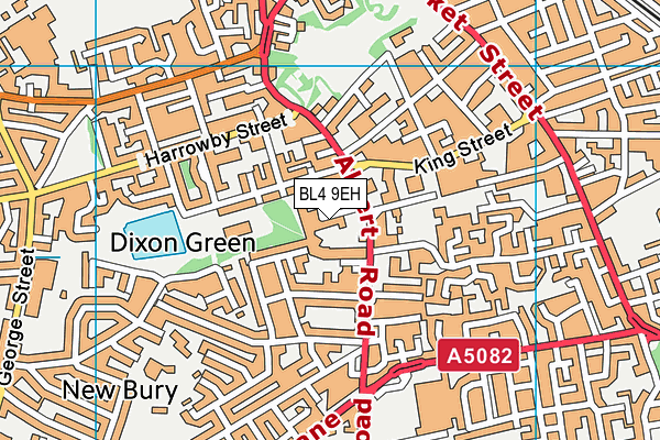 BL4 9EH map - OS VectorMap District (Ordnance Survey) BL4 9EH map - OS VectorMap District (Ordnance Survey)