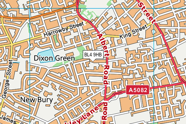 BL4 9HB map - OS VectorMap District (Ordnance Survey) BL4 9HB map - OS VectorMap District (Ordnance Survey)