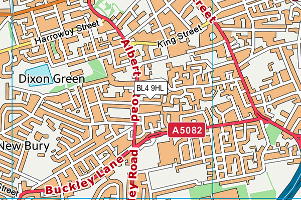 BL4 9HL map - OS VectorMap District (Ordnance Survey) BL4 9HL map - OS VectorMap District (Ordnance Survey)