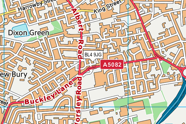 BL4 9JG map - OS VectorMap District (Ordnance Survey) BL4 9JG map - OS VectorMap District (Ordnance Survey)