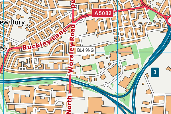 BL4 9NG map - OS VectorMap District (Ordnance Survey) BL4 9NG map - OS VectorMap District (Ordnance Survey)
