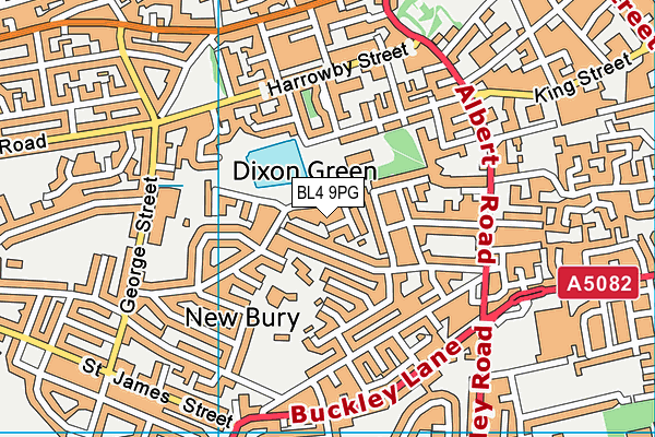 BL4 9PG map - OS VectorMap District (Ordnance Survey) BL4 9PG map - OS VectorMap District (Ordnance Survey)