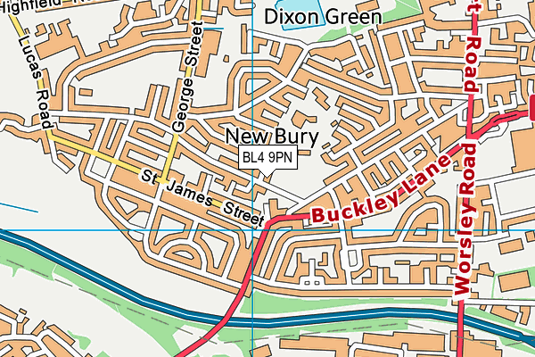 BL4 9PN map - OS VectorMap District (Ordnance Survey) BL4 9PN map - OS VectorMap District (Ordnance Survey)