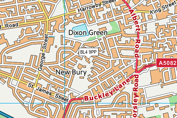 BL4 9PP map - OS VectorMap District (Ordnance Survey) BL4 9PP map - OS VectorMap District (Ordnance Survey)