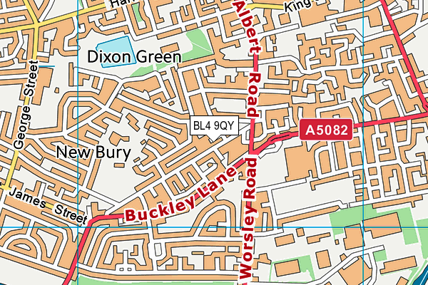 BL4 9QY map - OS VectorMap District (Ordnance Survey) BL4 9QY map - OS VectorMap District (Ordnance Survey)