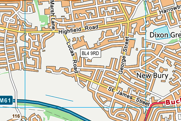 BL4 9RD map - OS VectorMap District (Ordnance Survey) BL4 9RD map - OS VectorMap District (Ordnance Survey)