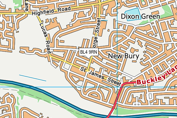 BL4 9RN map - OS VectorMap District (Ordnance Survey) BL4 9RN map - OS VectorMap District (Ordnance Survey)