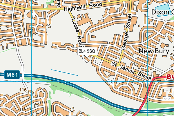 BL4 9SQ map - OS VectorMap District (Ordnance Survey) BL4 9SQ map - OS VectorMap District (Ordnance Survey)