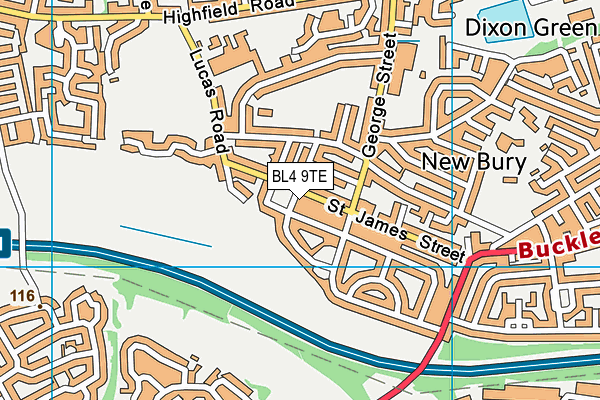 BL4 9TE map - OS VectorMap District (Ordnance Survey) BL4 9TE map - OS VectorMap District (Ordnance Survey)
