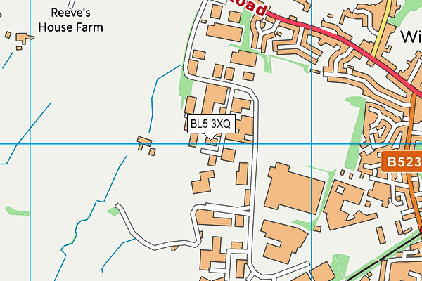 BL5 3XQ map - OS VectorMap District (Ordnance Survey) BL5 3XQ map - OS VectorMap District (Ordnance Survey)