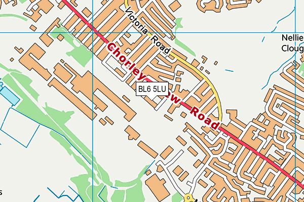 BL6 5LU map - OS VectorMap District (Ordnance Survey) BL6 5LU map - OS VectorMap District (Ordnance Survey)