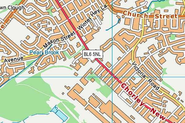 BL6 5NL map - OS VectorMap District (Ordnance Survey) BL6 5NL map - OS VectorMap District (Ordnance Survey)
