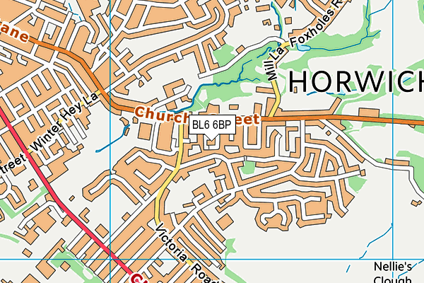 BL6 6BP map - OS VectorMap District (Ordnance Survey) BL6 6BP map - OS VectorMap District (Ordnance Survey)