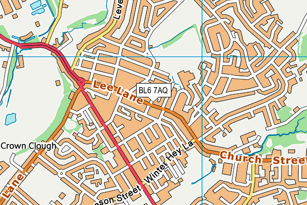 BL6 7AQ map - OS VectorMap District (Ordnance Survey) BL6 7AQ map - OS VectorMap District (Ordnance Survey)