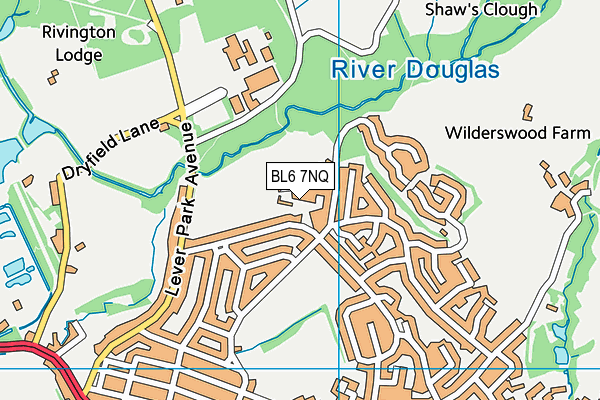 BL6 7NQ map - OS VectorMap District (Ordnance Survey) BL6 7NQ map - OS VectorMap District (Ordnance Survey)