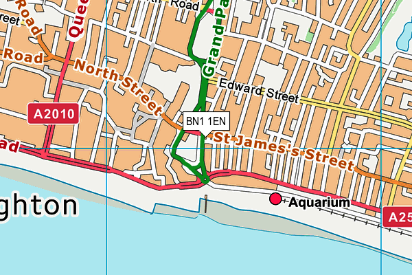 BN1 1EN map - OS VectorMap District (Ordnance Survey) BN1 1EN map - OS VectorMap District (Ordnance Survey)
