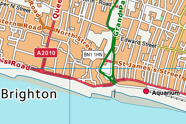 BN1 1HN map - OS VectorMap District (Ordnance Survey) BN1 1HN map - OS VectorMap District (Ordnance Survey)