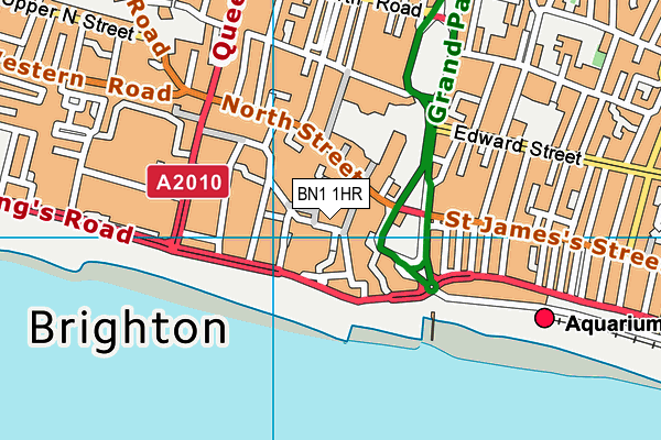 BN1 1HR map - OS VectorMap District (Ordnance Survey) BN1 1HR map - OS VectorMap District (Ordnance Survey)