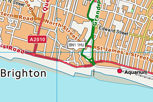 BN1 1HU map - OS VectorMap District (Ordnance Survey) BN1 1HU map - OS VectorMap District (Ordnance Survey)