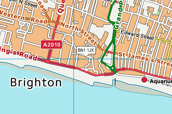 BN1 1JX map - OS VectorMap District (Ordnance Survey) BN1 1JX map - OS VectorMap District (Ordnance Survey)