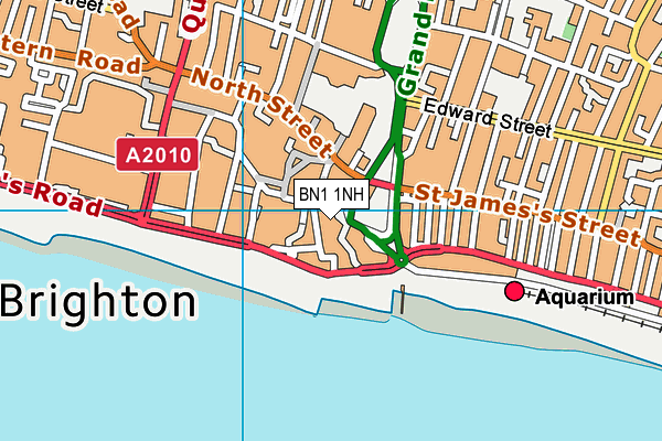 BN1 1NH map - OS VectorMap District (Ordnance Survey) BN1 1NH map - OS VectorMap District (Ordnance Survey)