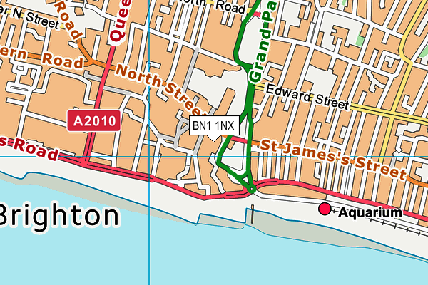 BN1 1NX map - OS VectorMap District (Ordnance Survey) BN1 1NX map - OS VectorMap District (Ordnance Survey)