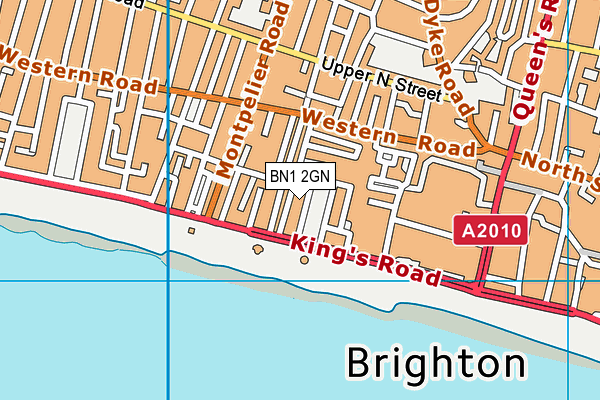 BN1 2GN map - OS VectorMap District (Ordnance Survey) BN1 2GN map - OS VectorMap District (Ordnance Survey)