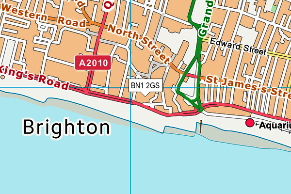 BN1 2GS map - OS VectorMap District (Ordnance Survey) BN1 2GS map - OS VectorMap District (Ordnance Survey)