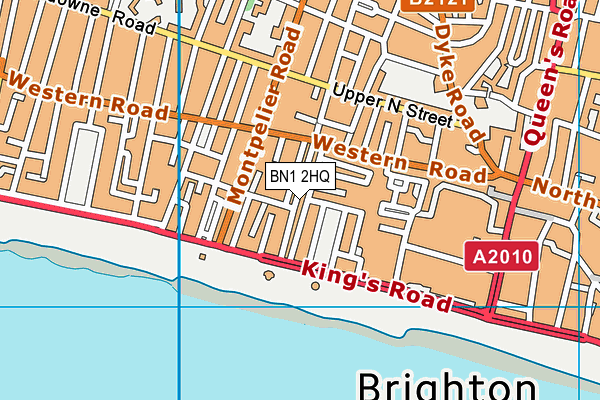 BN1 2HQ map - OS VectorMap District (Ordnance Survey) BN1 2HQ map - OS VectorMap District (Ordnance Survey)