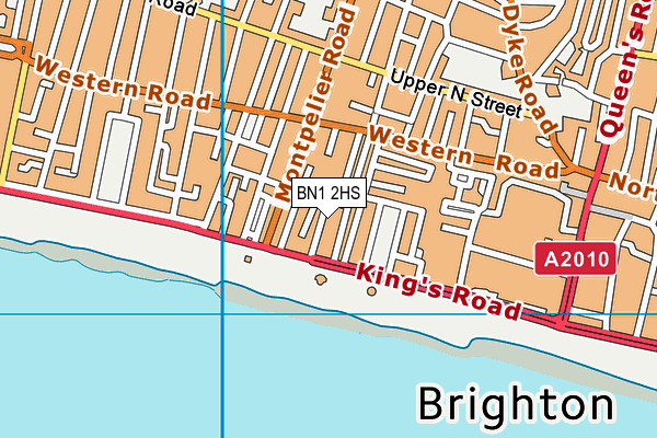 BN1 2HS map - OS VectorMap District (Ordnance Survey) BN1 2HS map - OS VectorMap District (Ordnance Survey)