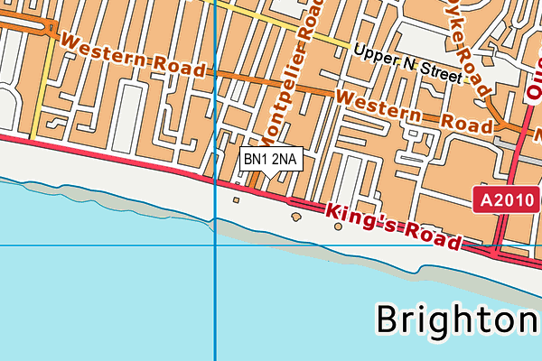 BN1 2NA map - OS VectorMap District (Ordnance Survey) BN1 2NA map - OS VectorMap District (Ordnance Survey)