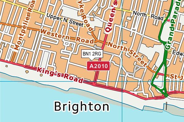 BN1 2RG map - OS VectorMap District (Ordnance Survey) BN1 2RG map - OS VectorMap District (Ordnance Survey)