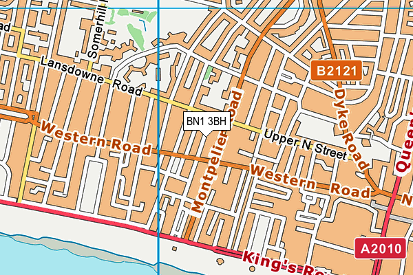 BN1 3BH map - OS VectorMap District (Ordnance Survey) BN1 3BH map - OS VectorMap District (Ordnance Survey)