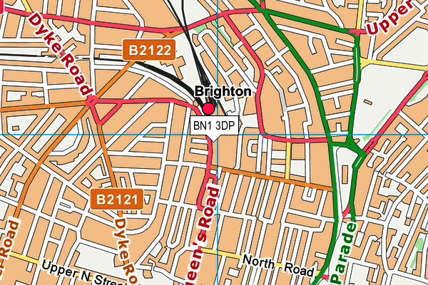 BN1 3DP map - OS VectorMap District (Ordnance Survey) BN1 3DP map - OS VectorMap District (Ordnance Survey)