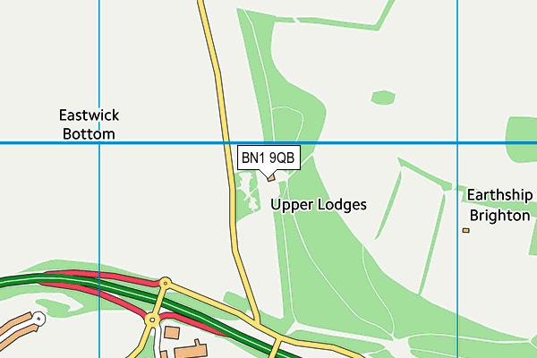 BN1 9QB map - OS VectorMap District (Ordnance Survey) BN1 9QB map - OS VectorMap District (Ordnance Survey)