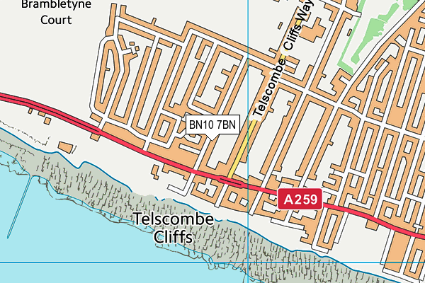BN10 7BN map - OS VectorMap District (Ordnance Survey) BN10 7BN map - OS VectorMap District (Ordnance Survey)