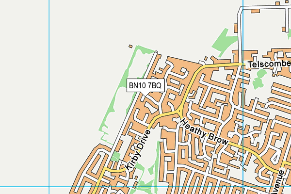 BN10 7BQ map - OS VectorMap District (Ordnance Survey) BN10 7BQ map - OS VectorMap District (Ordnance Survey)