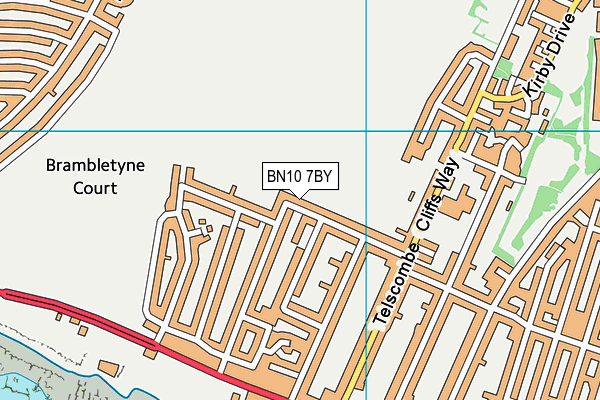 BN10 7BY map - OS VectorMap District (Ordnance Survey) BN10 7BY map - OS VectorMap District (Ordnance Survey)