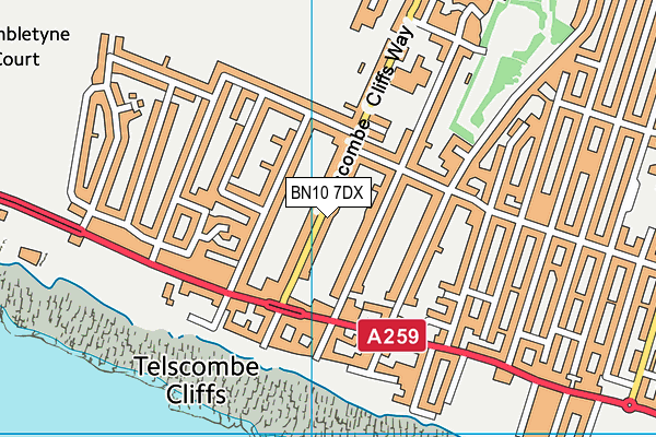 BN10 7DX map - OS VectorMap District (Ordnance Survey) BN10 7DX map - OS VectorMap District (Ordnance Survey)