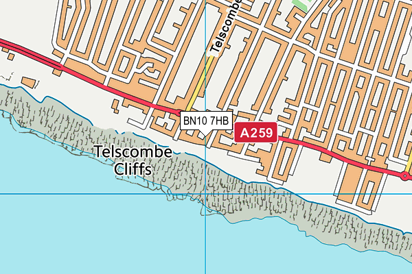 BN10 7HB map - OS VectorMap District (Ordnance Survey) BN10 7HB map - OS VectorMap District (Ordnance Survey)